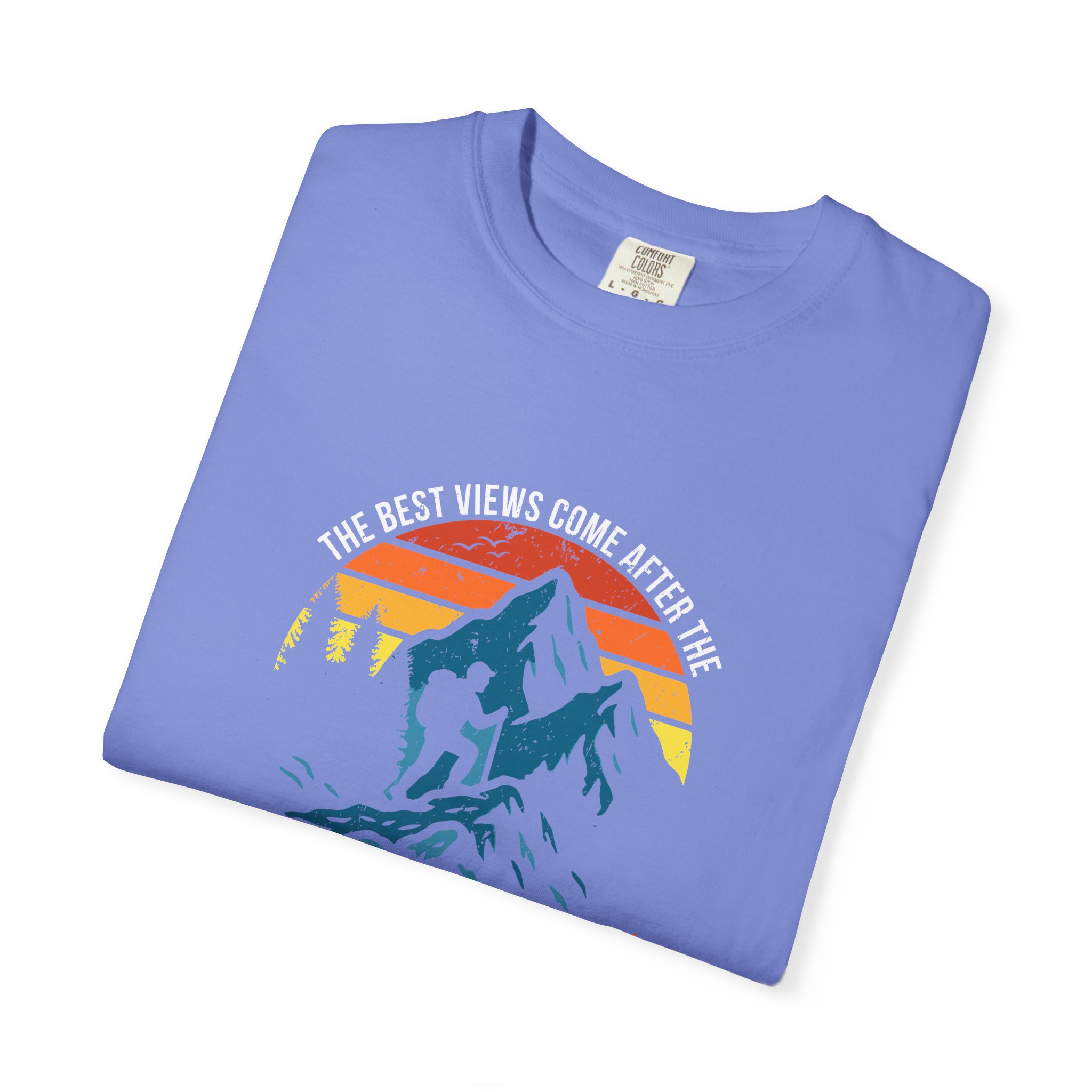 Adventure-Ready T-shirt, Hardest Climber Tee, Unisex Outdoor Shirt, Motivational Graphic Tee, Summer Hiking Top, Gift for Adventurers. - Image 16