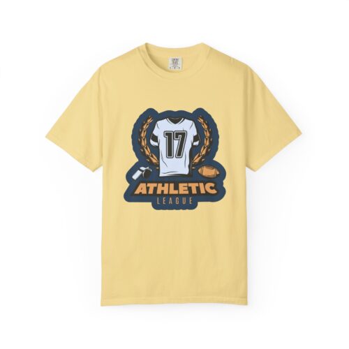 Athletic League T-Shirt, Sports Fan Apparel, Unisex Graphic Tee, Gamer Gift, Team Pride Wear, Casual Everyday Style.