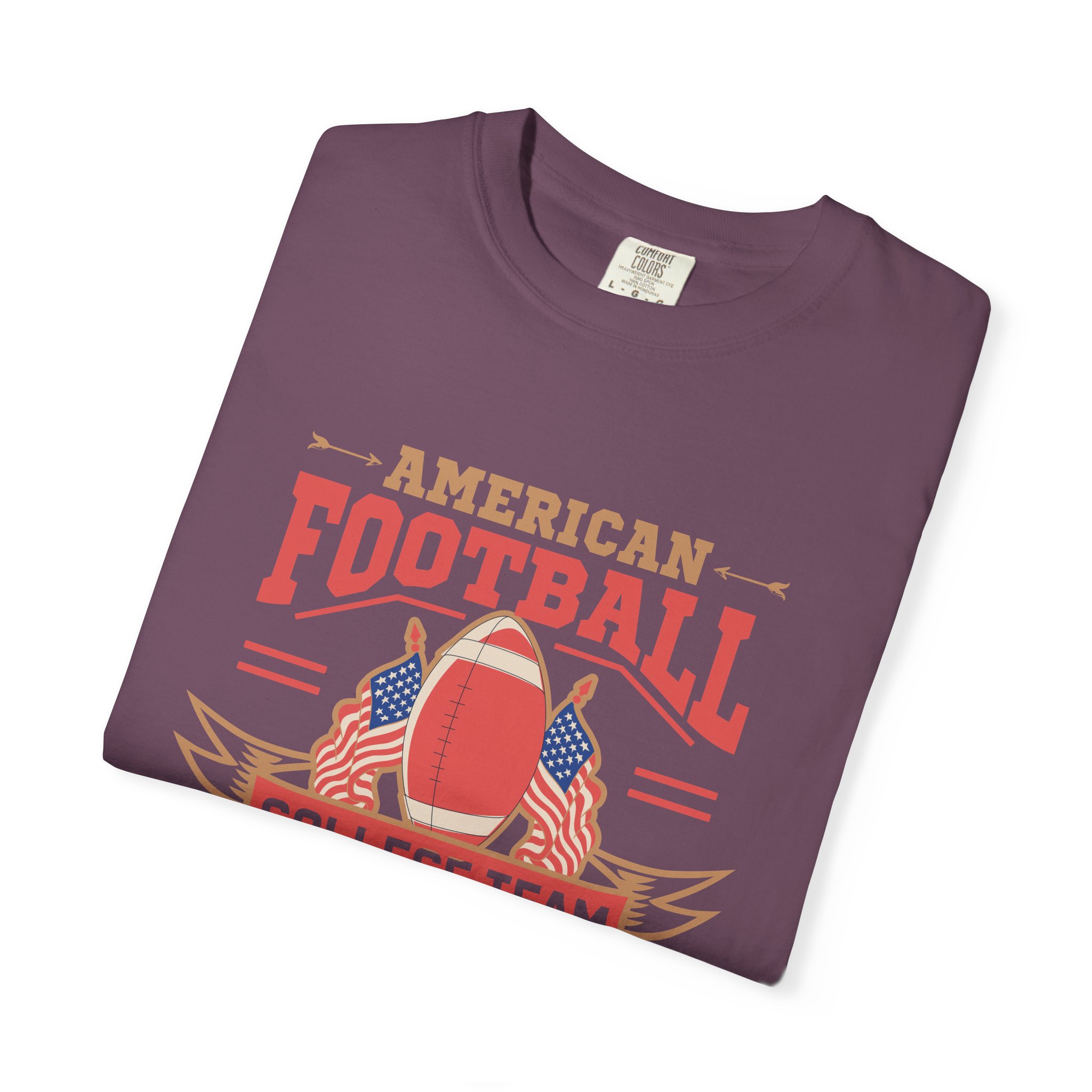 Vintage American Football Unisex T-Shirt, College Team Apparel, Sport Division Tee, Game Day Wear, Football Fan Gift. - Image 37
