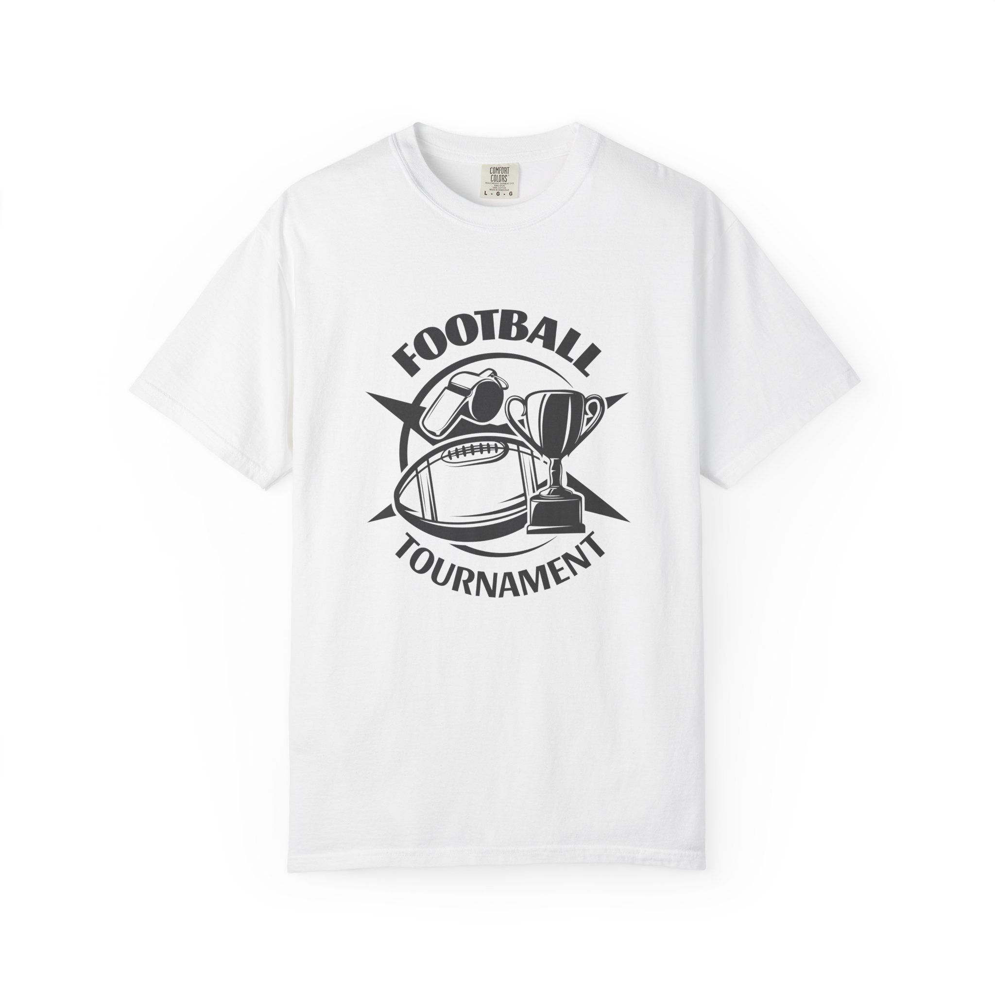 Football Tournament T-Shirt, Casual Tee for Sports Fans, Gift for Athletes, Team Spirit Apparel, Unisex Sportswear.