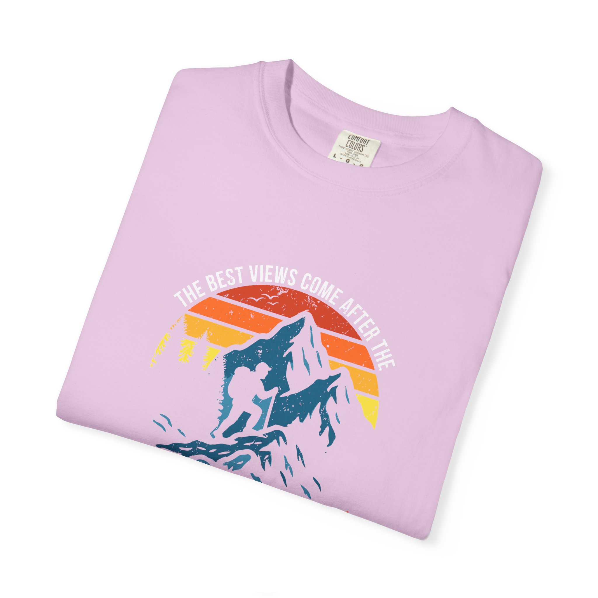 Adventure-Ready T-shirt, Hardest Climber Tee, Unisex Outdoor Shirt, Motivational Graphic Tee, Summer Hiking Top, Gift for Adventurers. - Image 23