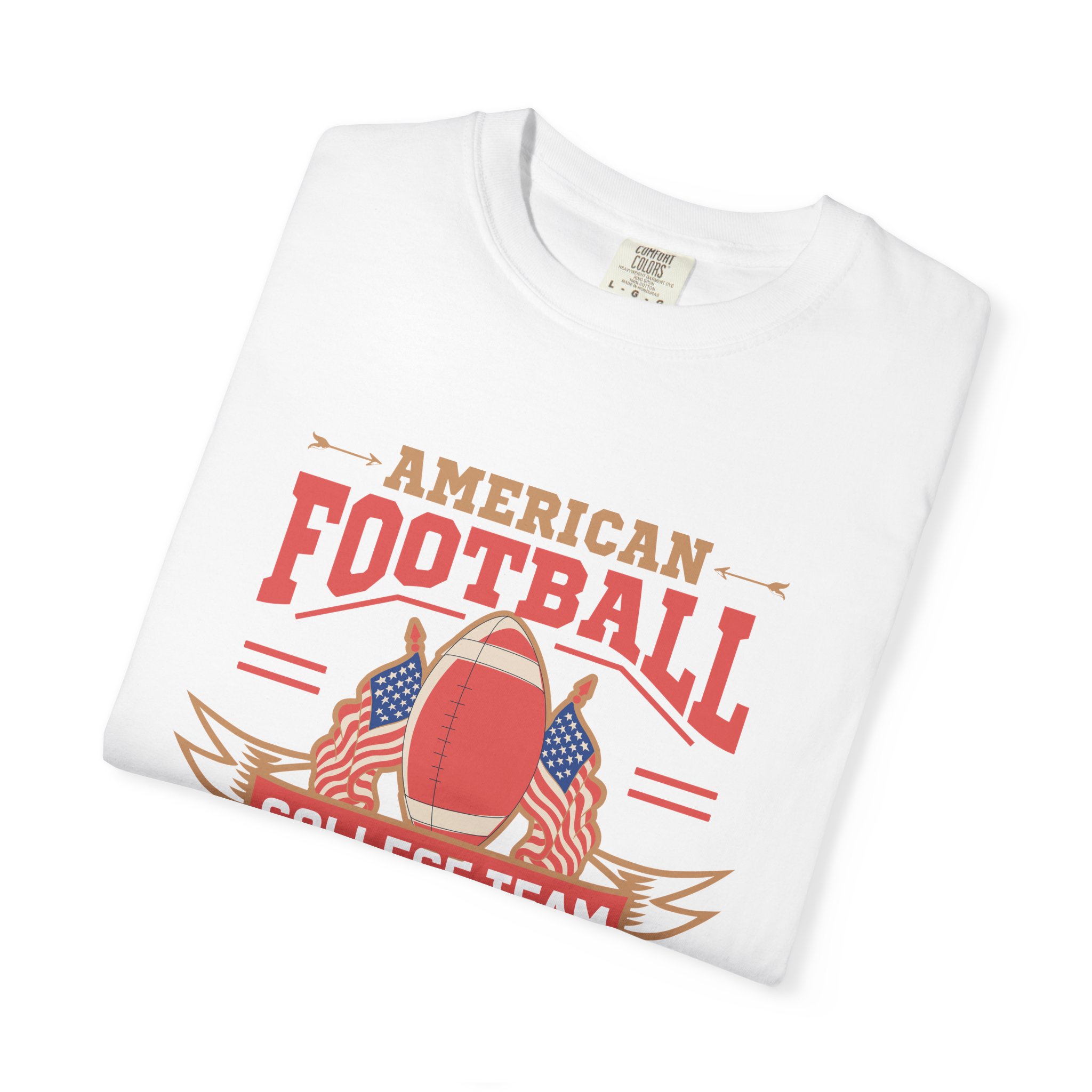 Vintage American Football Unisex T-Shirt, College Team Apparel, Sport Division Tee, Game Day Wear, Football Fan Gift. - Image 9