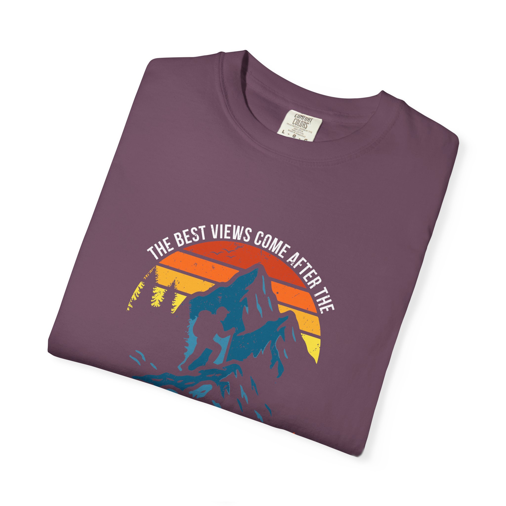 Adventure-Ready T-shirt, Hardest Climber Tee, Unisex Outdoor Shirt, Motivational Graphic Tee, Summer Hiking Top, Gift for Adventurers. - Image 30