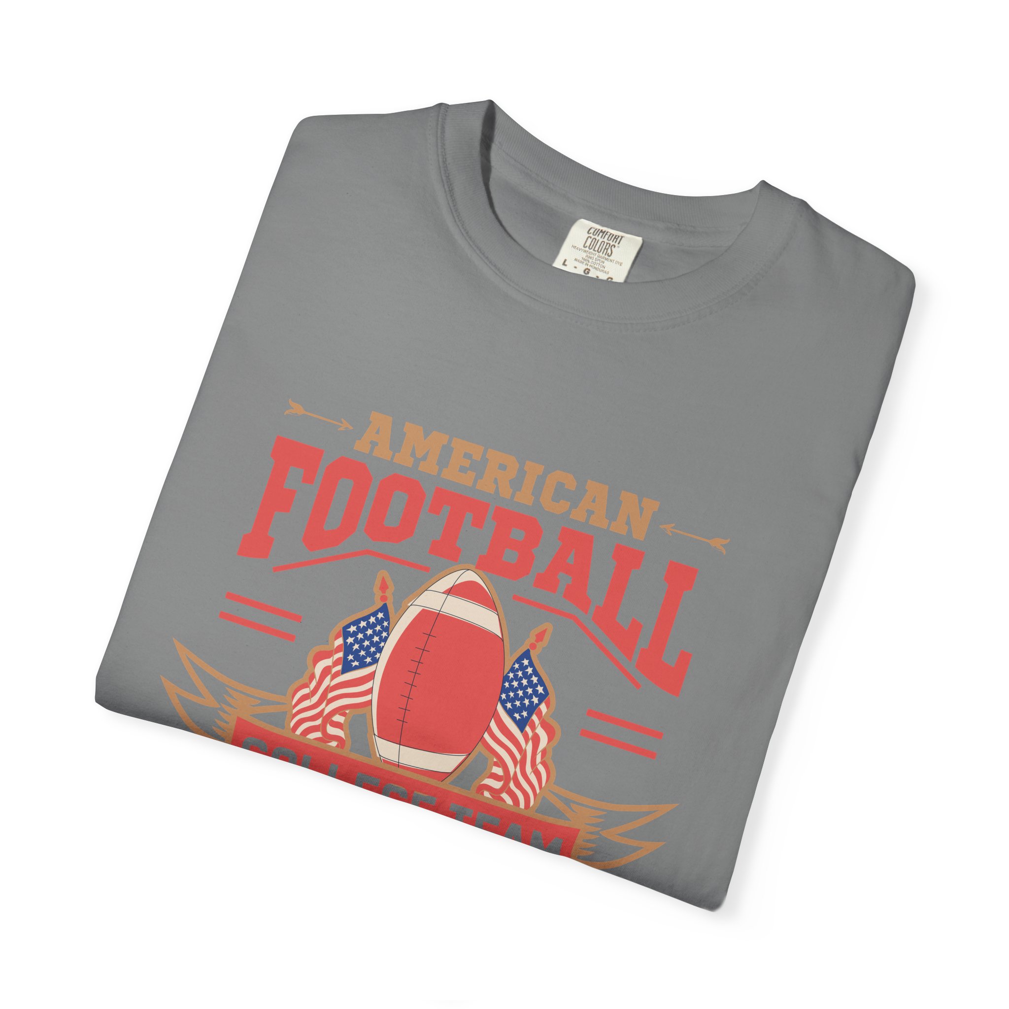 Vintage American Football Unisex T-Shirt, College Team Apparel, Sport Division Tee, Game Day Wear, Football Fan Gift. - Image 16