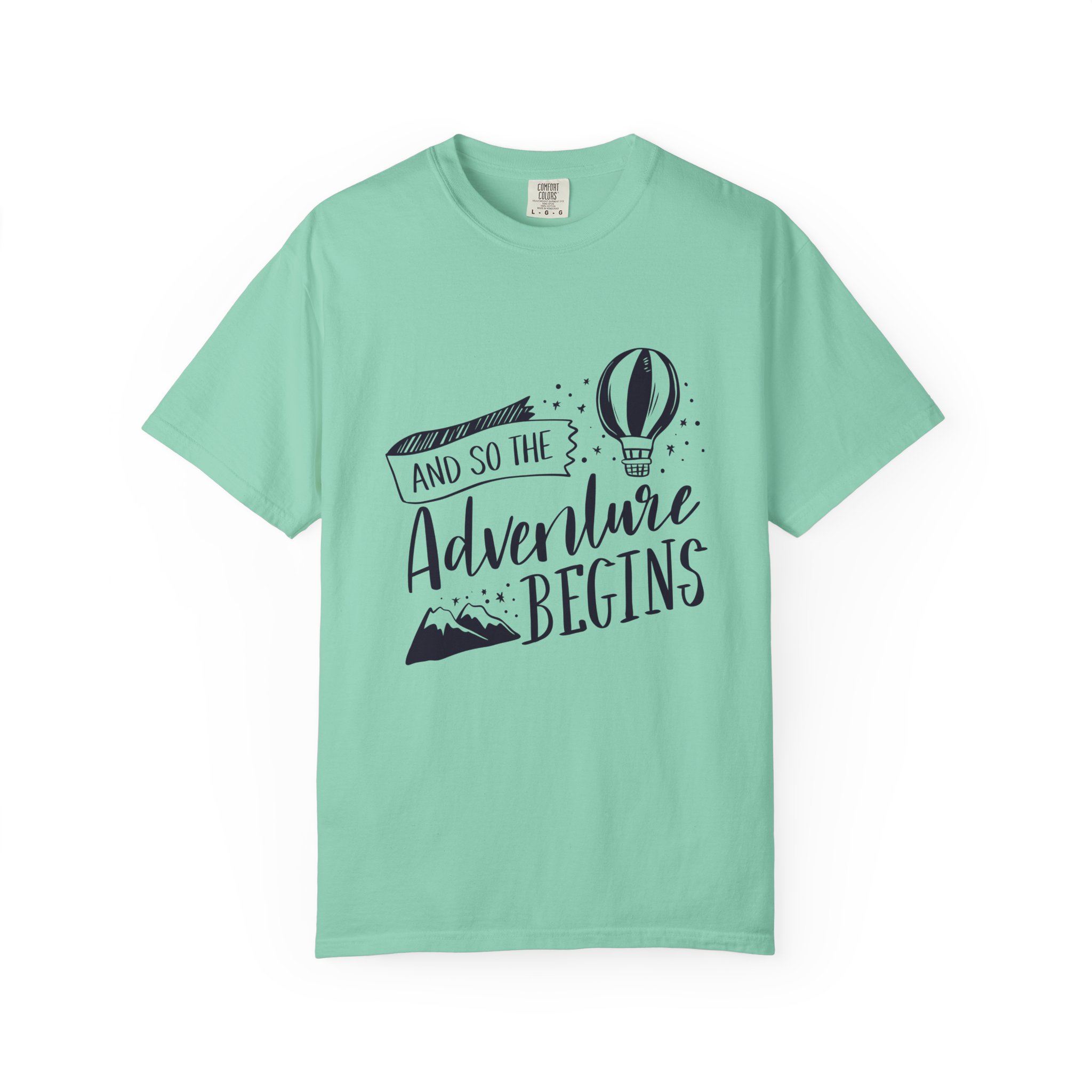 Adventure Begins Unisex T-Shirt, Travel Tee, Gift for Wanderlust, Adventure Apparel, Casual Wear, Explorer Top. - Image 25