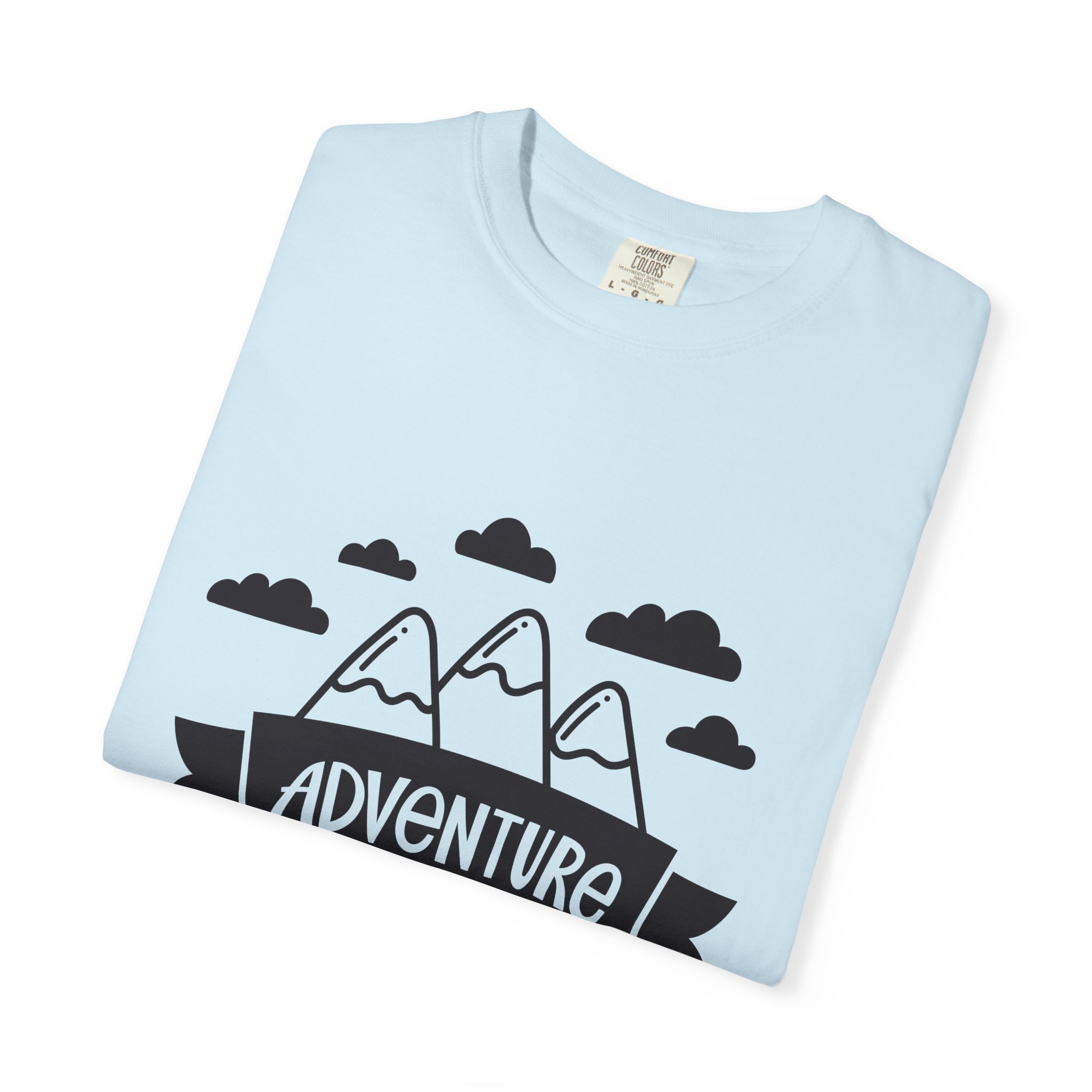 Adventure Awaits Unisex Garment-Dyed T-shirt | Nature Lover Tee, Outdoor Shirt, Travel Apparel, Gift for Explorers, Adventure Clothing. - Image 34