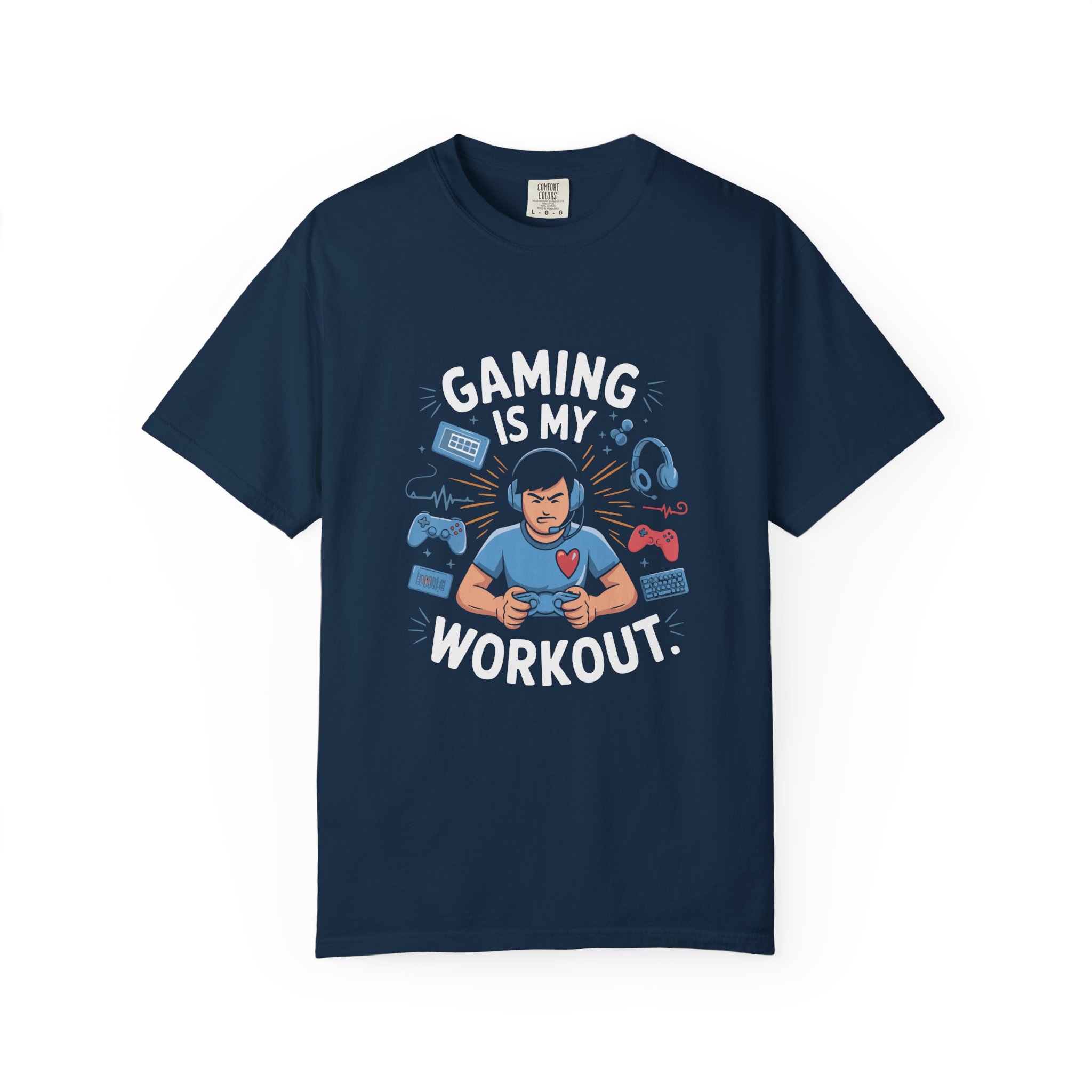 Gaming Workout Unisex T-shirt. - Image 25