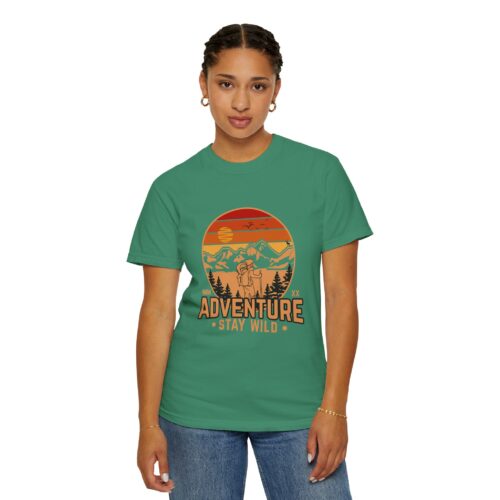 Adventure Graphic T-Shirt | Stay Wild Tee for Nature Lovers | Unisex Casual Wear, Camping Gift, Outdoor Enthusiast Apparel. - Image 45