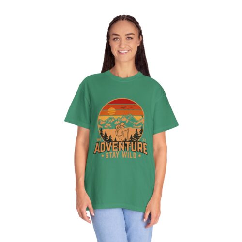 Adventure Graphic T-Shirt | Stay Wild Tee for Nature Lovers | Unisex Casual Wear, Camping Gift, Outdoor Enthusiast Apparel. - Image 44