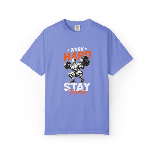 Work Hard Stay Humble T-Shirt | Fitness Lifestyle Tee, Casual Wear, Gift for Gym Lovers, Motivational Tee, Unisex Apparel. - Image 15