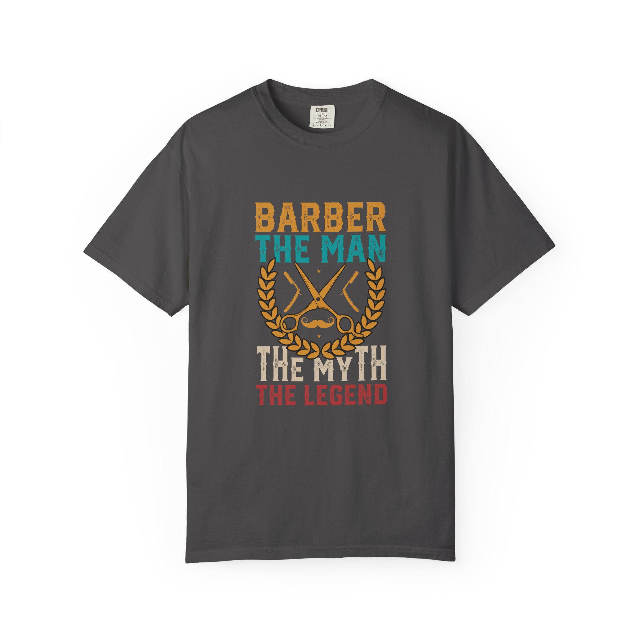 Barber Legend T-Shirt: Unisex Garment-Dyed Tee for Barbers, Father's Day Gift, Casual Wear, Barber Shop Apparel, Unique Gift Idea. - Image 41