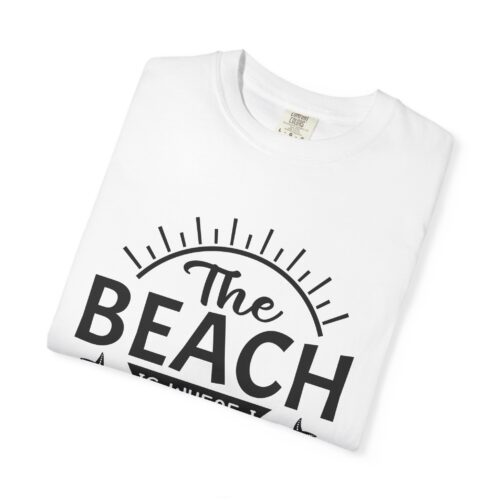 Beach Lover's Unisex T-Shirt, Summer Vibes Shirt, Casual Beachwear, Vacation Tee, Gift for Beach Enthusiasts, Coastal Celebration Apparel. - Image 10