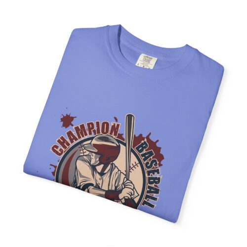 Championship Baseball T-Shirt for Sports Lovers, Unisex Garment-Dyed Tee for Athletes, Perfect Gift for Baseball Fans, Casual Wear. - Image 26