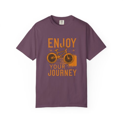 Adventure-Inspired Unisex T-Shirt, Enjoy Your Journey Tee, Cycling Gift, Travel Tee, Summer Casual Wear, Bike Lover Shirt. - Image 17