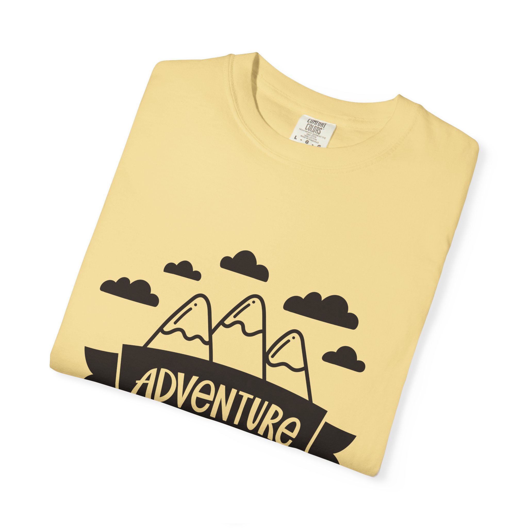 Adventure Awaits Unisex Garment-Dyed T-shirt | Nature Lover Tee, Outdoor Shirt, Travel Apparel, Gift for Explorers, Adventure Clothing. - Image 18