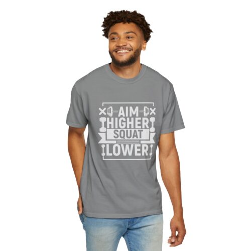 Fitness Motivational T-Shirt, Gym Tee for Active Lifestyle, Workout Apparel, Gift for Fitness Enthusiasts, Exercise Outfit, Squat Humor Tee. - Image 15