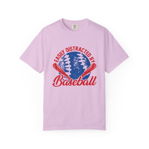 Unisex Baseball T-Shirt - Easily Distracted by Baseball, Sporty Tee, Gift for Baseball Lovers, Summer Wear, Casual Apparel. - Image 33