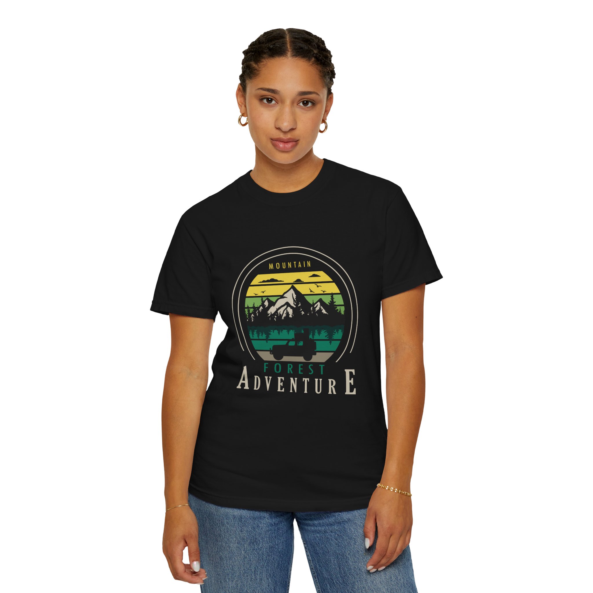 Adventure Forest Unisex T-shirt, Nature Lover Shirt, Travel Tee, Outdoor Apparel, Gift for Hikers, Casual Wear. - Image 5