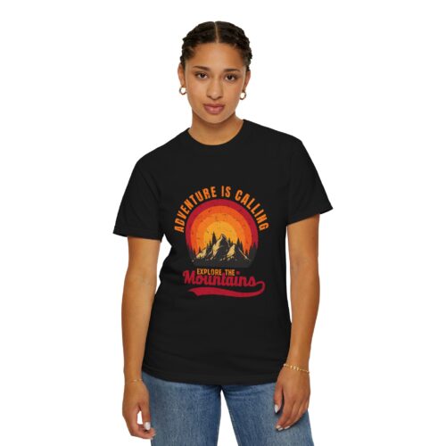 Adventure Awaits Unisex T-Shirt, Outdoor Apparel, Nature Lover Gift, Hiking Tee, Travel Shirt, Adventure Is Calling. - Image 13
