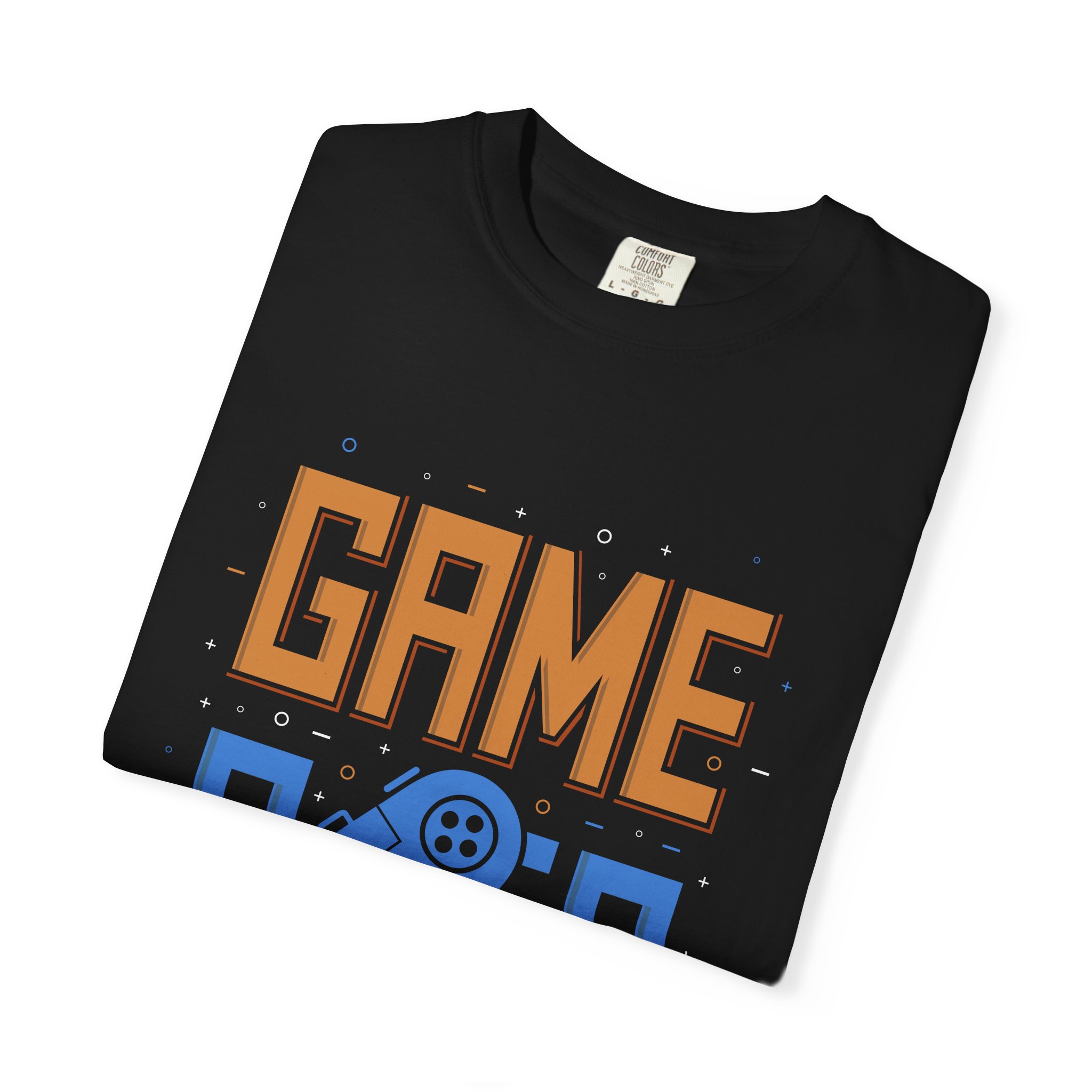 Game Over Unisex Garment-Dyed T-Shirt, Gamer Gift, PlayStation Tee, Retro Gaming Shirt, Casual Wear, Birthday Present. - Image 10