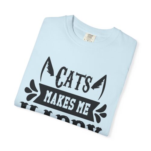 Cats Make Me Happy Unisex T-Shirt, Cat Lover Gift, Funny Tee, Animal Lovers Apparel, Gift for Her. - Image 34
