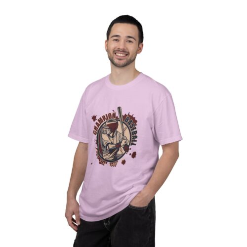 Championship Baseball T-Shirt for Sports Lovers, Unisex Garment-Dyed Tee for Athletes, Perfect Gift for Baseball Fans, Casual Wear. - Image 35