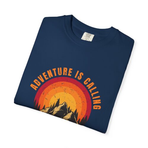 Adventure Awaits Unisex T-Shirt, Outdoor Apparel, Nature Lover Gift, Hiking Tee, Travel Shirt, Adventure Is Calling. - Image 42