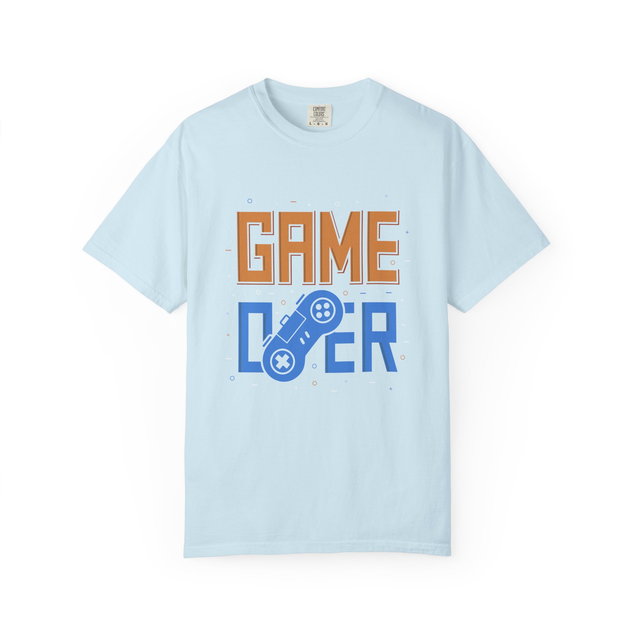 Game Over Unisex Garment-Dyed T-Shirt, Gamer Gift, PlayStation Tee, Retro Gaming Shirt, Casual Wear, Birthday Present. - Image 33