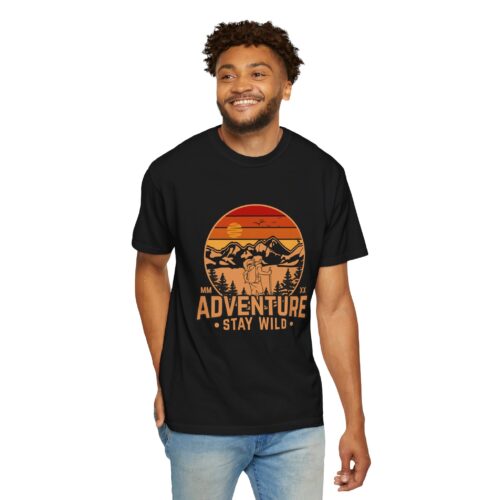 Adventure Graphic T-Shirt | Stay Wild Tee for Nature Lovers | Unisex Casual Wear, Camping Gift, Outdoor Enthusiast Apparel. - Image 31