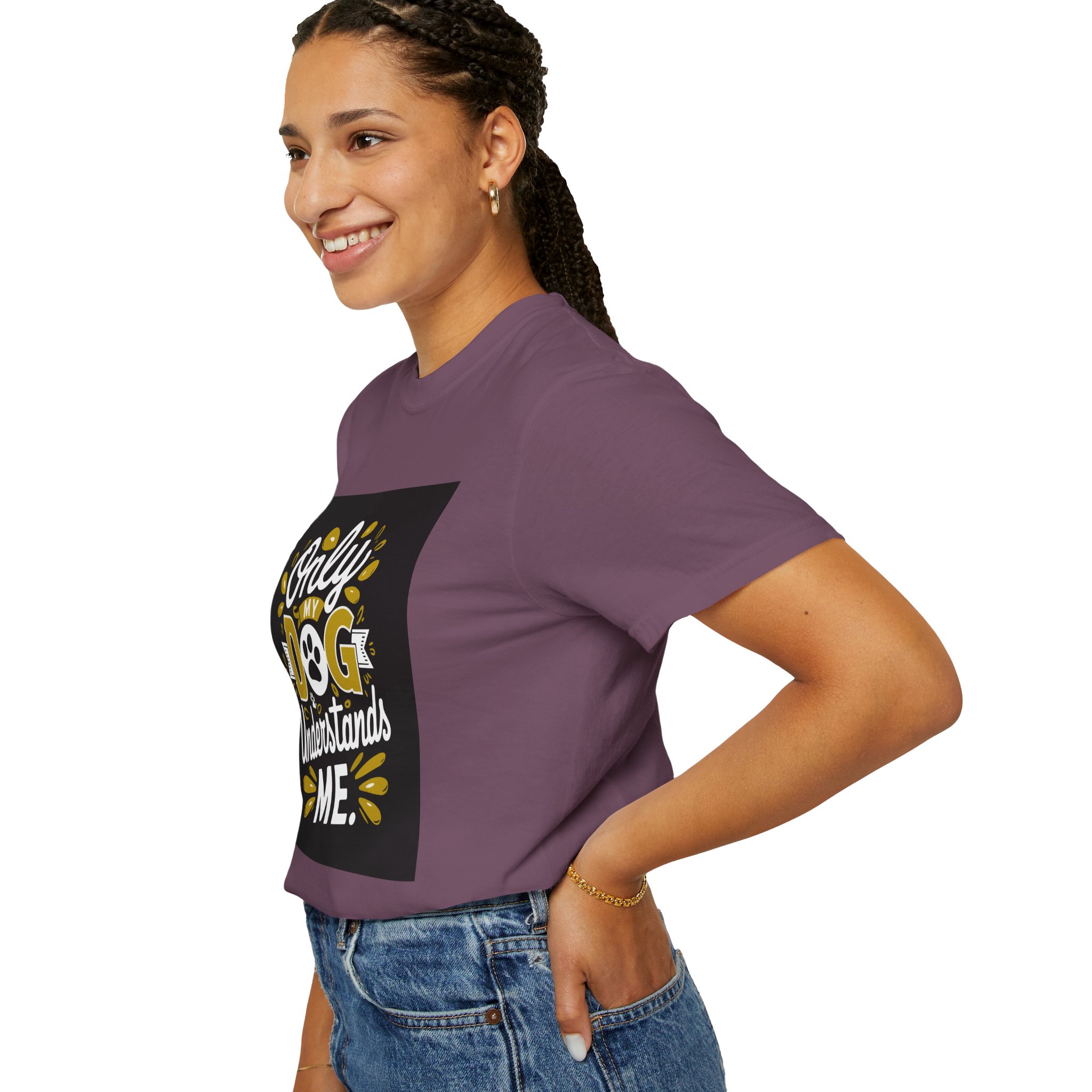 Dog Lover's Unisex T-shirt - Only My Dog Understands Me - Funny Pet Shirt, Dog Owner Gift, Tee, Gift for Dog Lovers, - Image 38