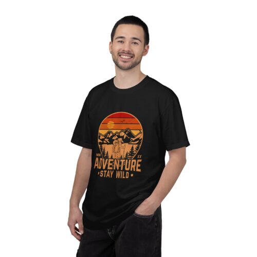 Adventure Graphic T-Shirt | Stay Wild Tee for Nature Lovers | Unisex Casual Wear, Camping Gift, Outdoor Enthusiast Apparel. - Image 27