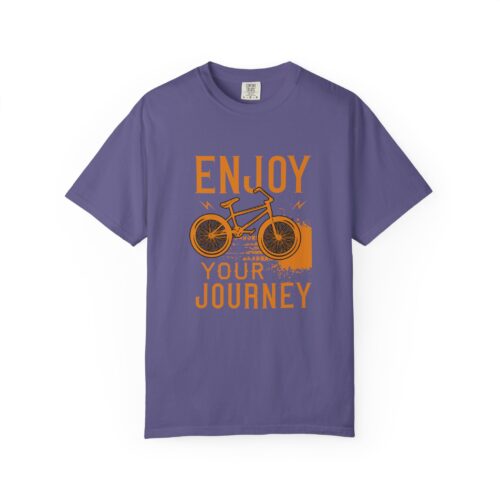 Adventure-Inspired Unisex T-Shirt, Enjoy Your Journey Tee, Cycling Gift, Travel Tee, Summer Casual Wear, Bike Lover Shirt. - Image 49