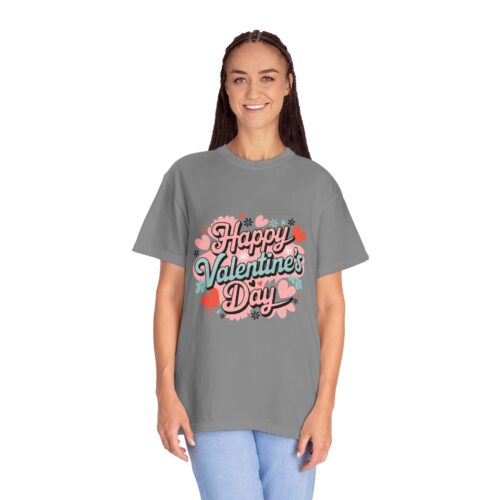 Happy Valentine's Day T-Shirt, Unisex Casual Tee, Love Shirt, Gift for Her/Him, Heart Graphic Tee, - Image 20