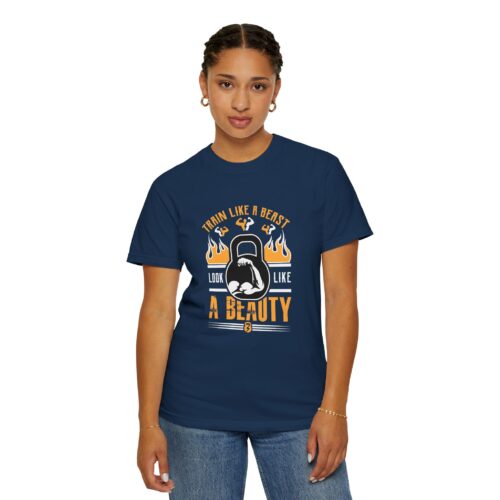 Beast & Beauty Gym T-shirt, Motivational Workout Shirt, Fitness Apparel, Gift for Gym Lovers, Unisex Tee. - Image 37