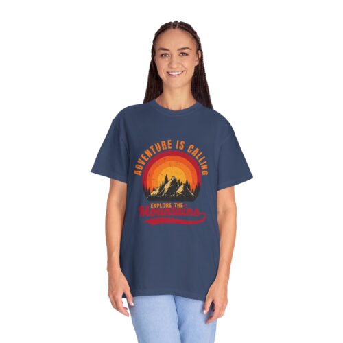 Adventure Awaits Unisex T-Shirt, Outdoor Apparel, Nature Lover Gift, Hiking Tee, Travel Shirt, Adventure Is Calling. - Image 36