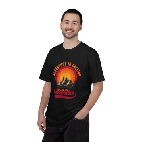 Adventure Awaits Unisex T-Shirt, Outdoor Apparel, Nature Lover Gift, Hiking Tee, Travel Shirt, Adventure Is Calling. - Image 11