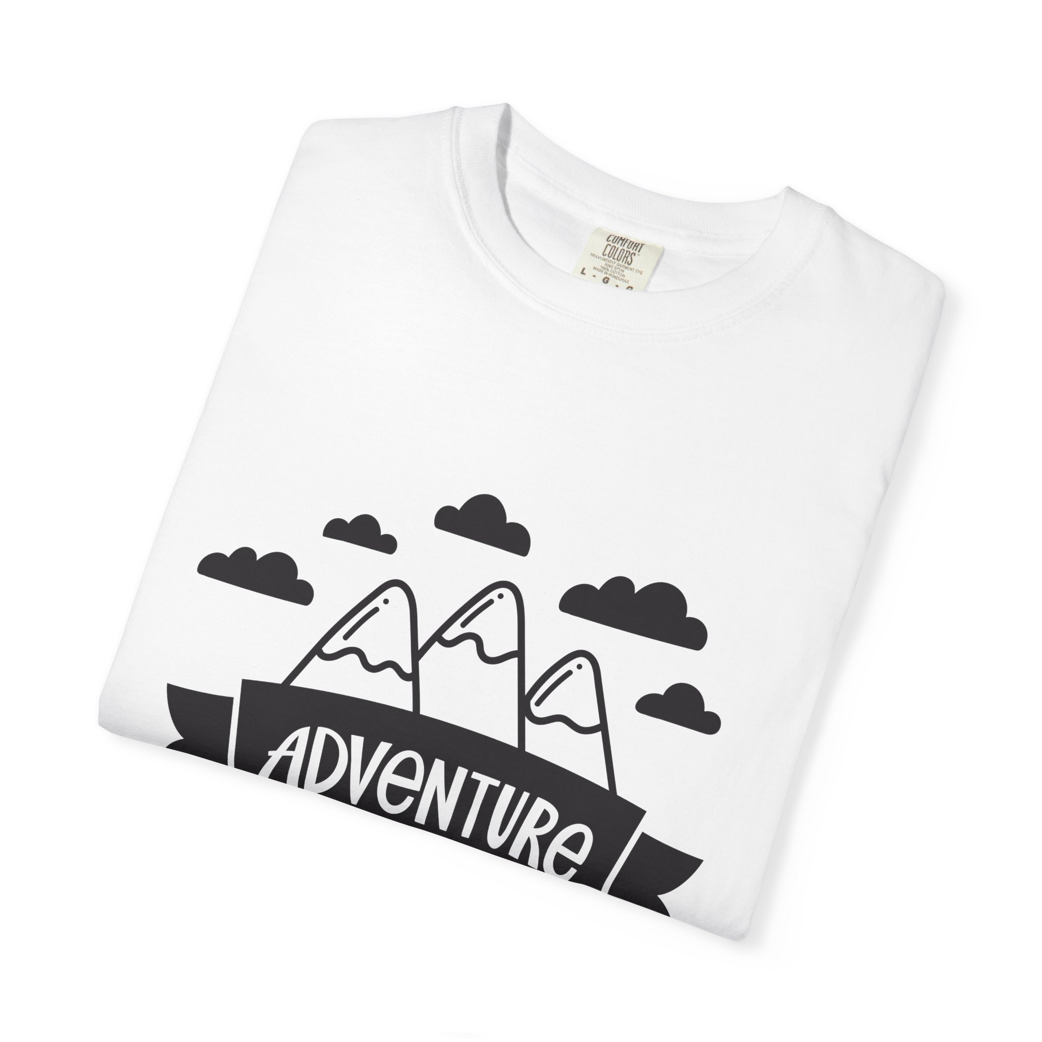 Adventure Awaits Unisex Garment-Dyed T-shirt | Nature Lover Tee, Outdoor Shirt, Travel Apparel, Gift for Explorers, Adventure Clothing. - Image 10