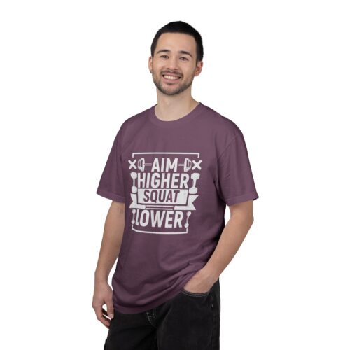 Fitness Motivational T-Shirt, Gym Tee for Active Lifestyle, Workout Apparel, Gift for Fitness Enthusiasts, Exercise Outfit, Squat Humor Tee. - Image 19