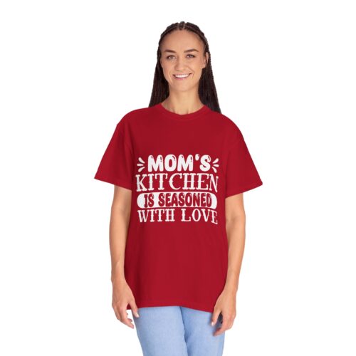 Mom's Kitchen T-Shirt | Garment-Dyed Tee for Home Cooks, Gift for Mother's Day, Family Gatherings. - Image 4