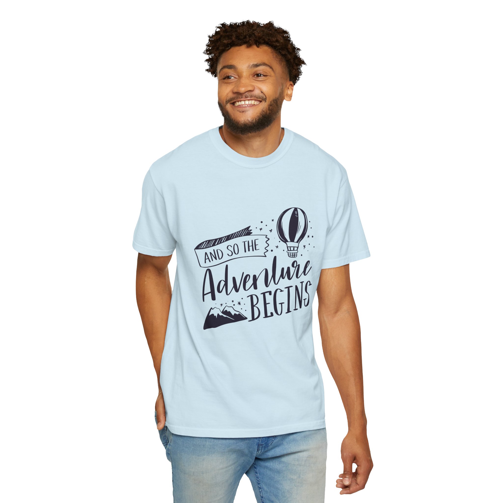 Adventure Begins Unisex T-Shirt, Travel Tee, Gift for Wanderlust, Adventure Apparel, Casual Wear, Explorer Top. - Image 39