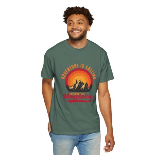 Adventure Awaits Unisex T-Shirt, Outdoor Apparel, Nature Lover Gift, Hiking Tee, Travel Shirt, Adventure Is Calling. - Image 31