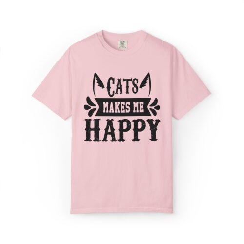 Cats Make Me Happy Unisex T-Shirt, Cat Lover Gift, Funny Tee, Animal Lovers Apparel, Gift for Her. - Image 41