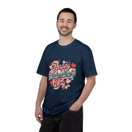 Happy Valentine's Day T-Shirt, Unisex Casual Tee, Love Shirt, Gift for Her/Him, Heart Graphic Tee, - Image 43