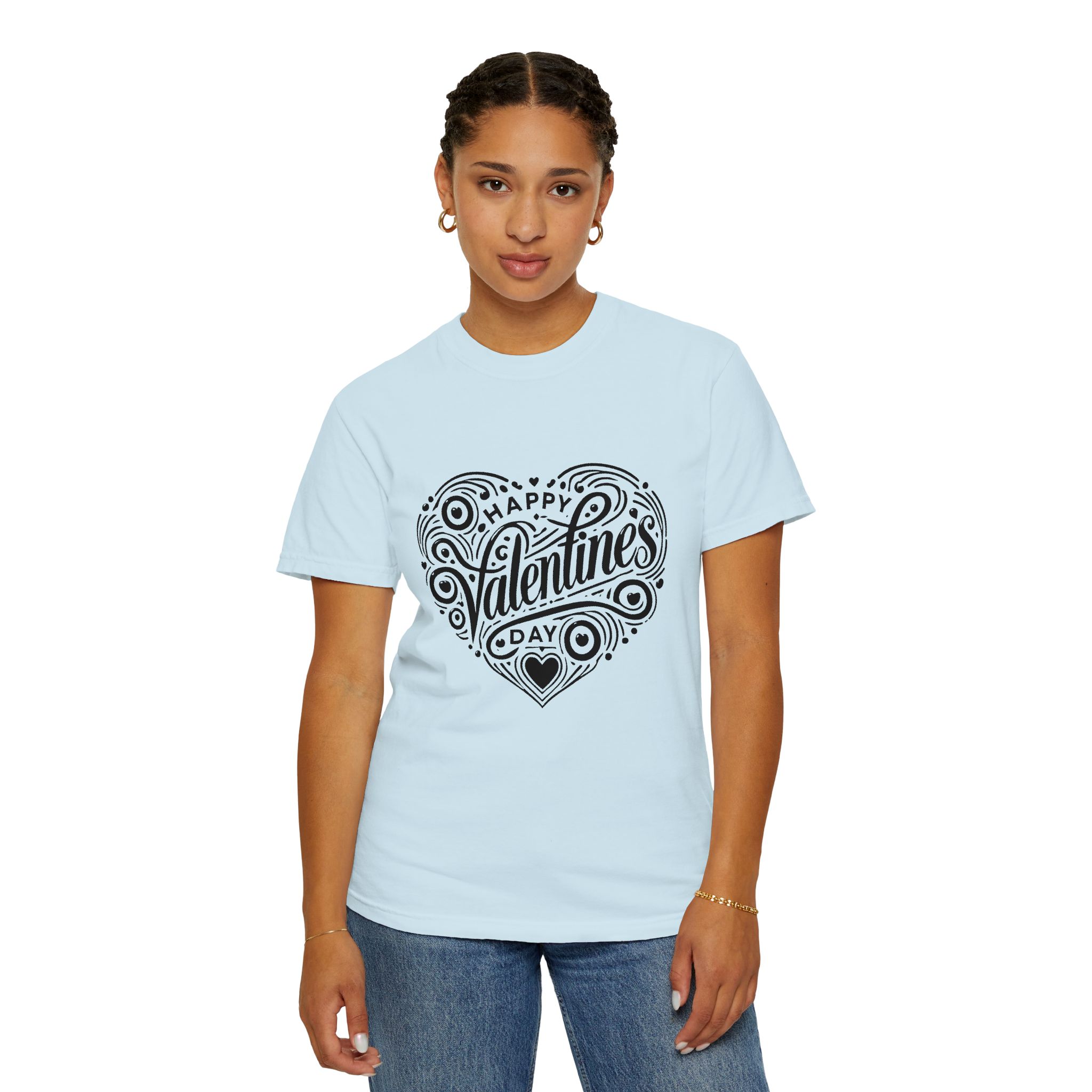 Valentine's Day Heart T-Shirt, Unisex Gift for Couples, Cute Love Tee, Casual Wear, Romantic Apparel. - Image 37