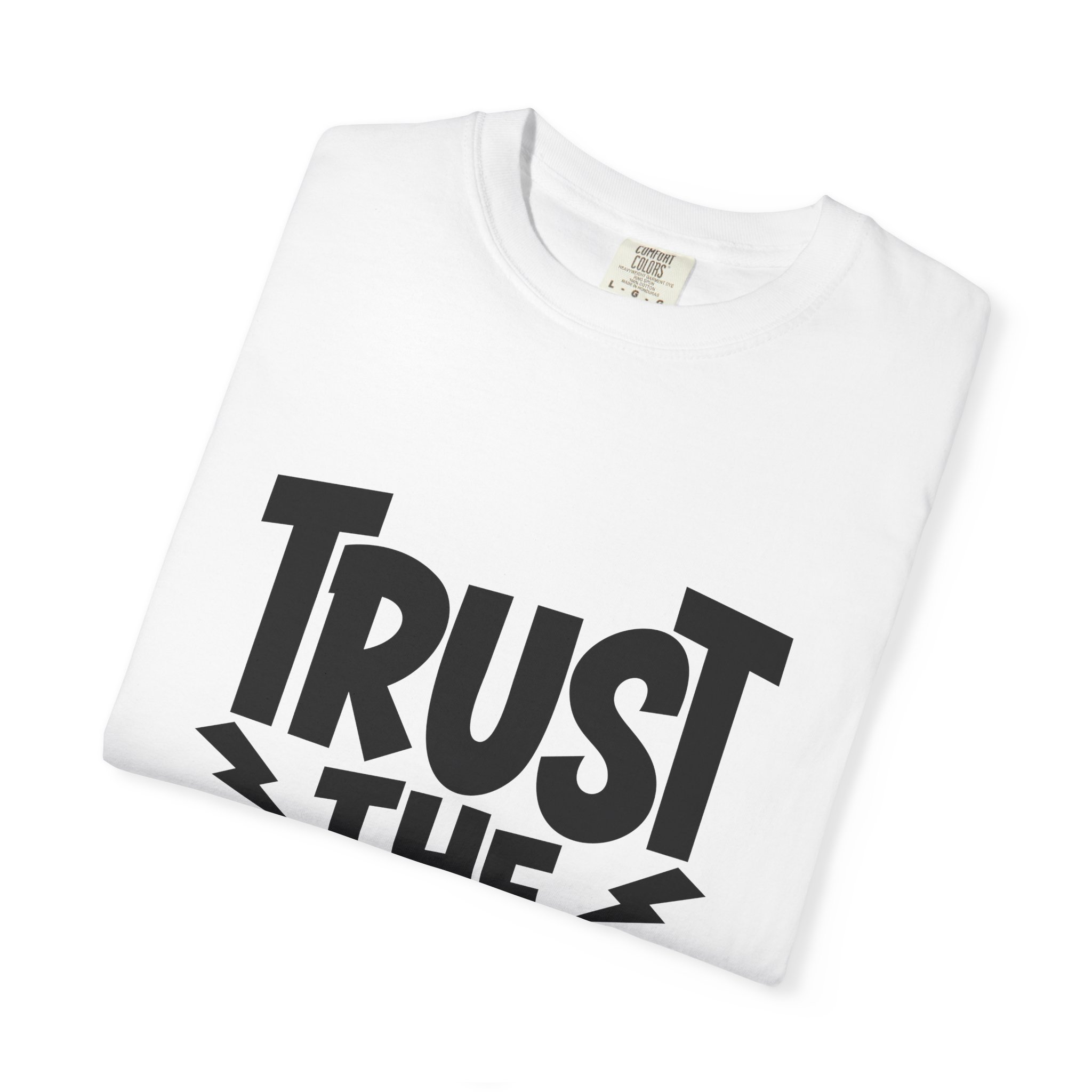 Trust the Process Unisex Garment-Dyed T-shirt, Motivational Tee, Casual Wear, Inspiring Shirt, Everyday Style. - Image 2
