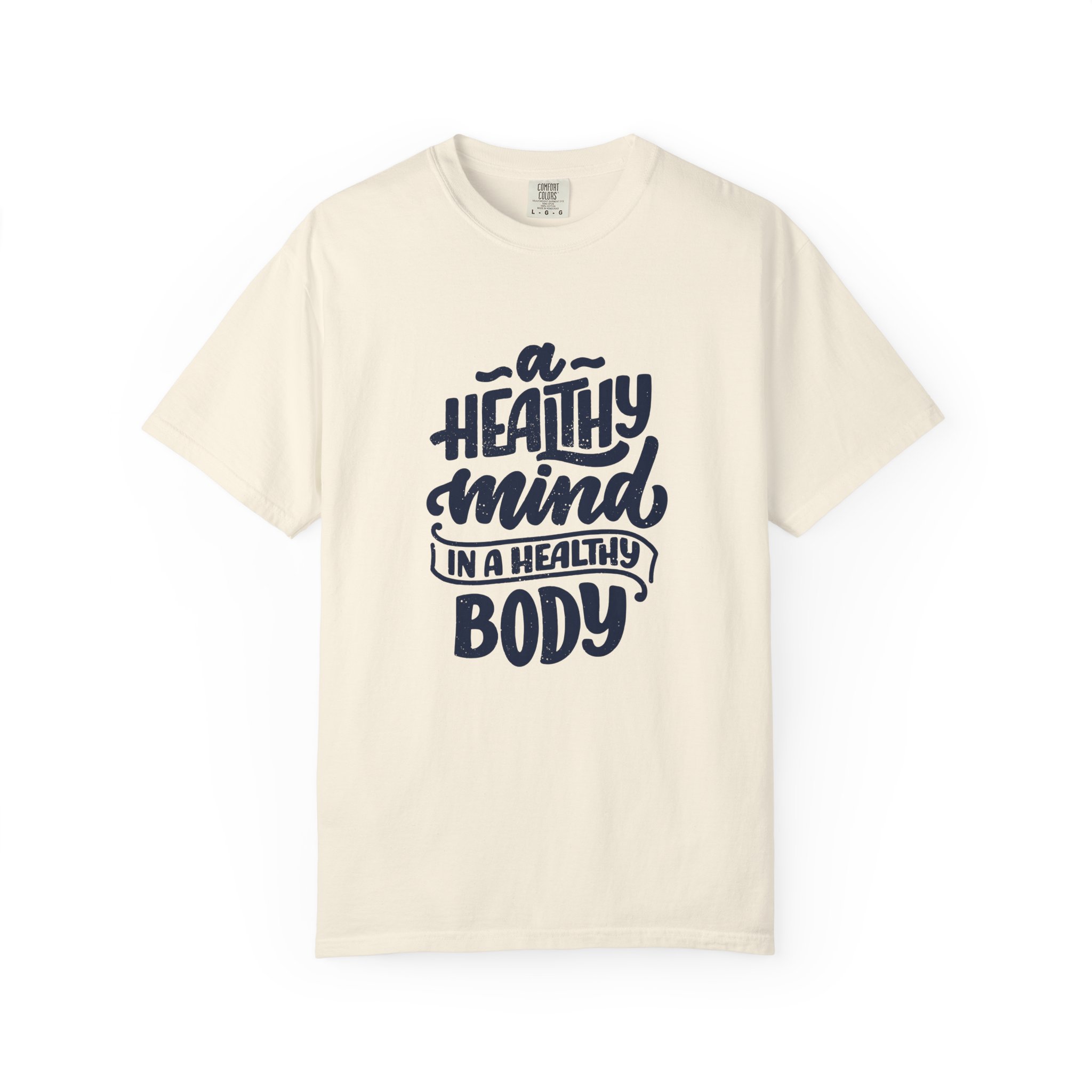 Unisex Motivational T-Shirt - "A Healthy Mind in a Healthy Body" - Fitness Apparel, Gift for Wellness Enthusiasts - Image 25