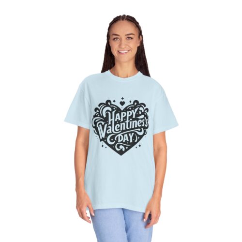 Happy Valentine's Day Unisex T-Shirt, Cute Valentine's Gift, Love Shirt, Couple's Tee, Casual Wear for Him & Her. - Image 4