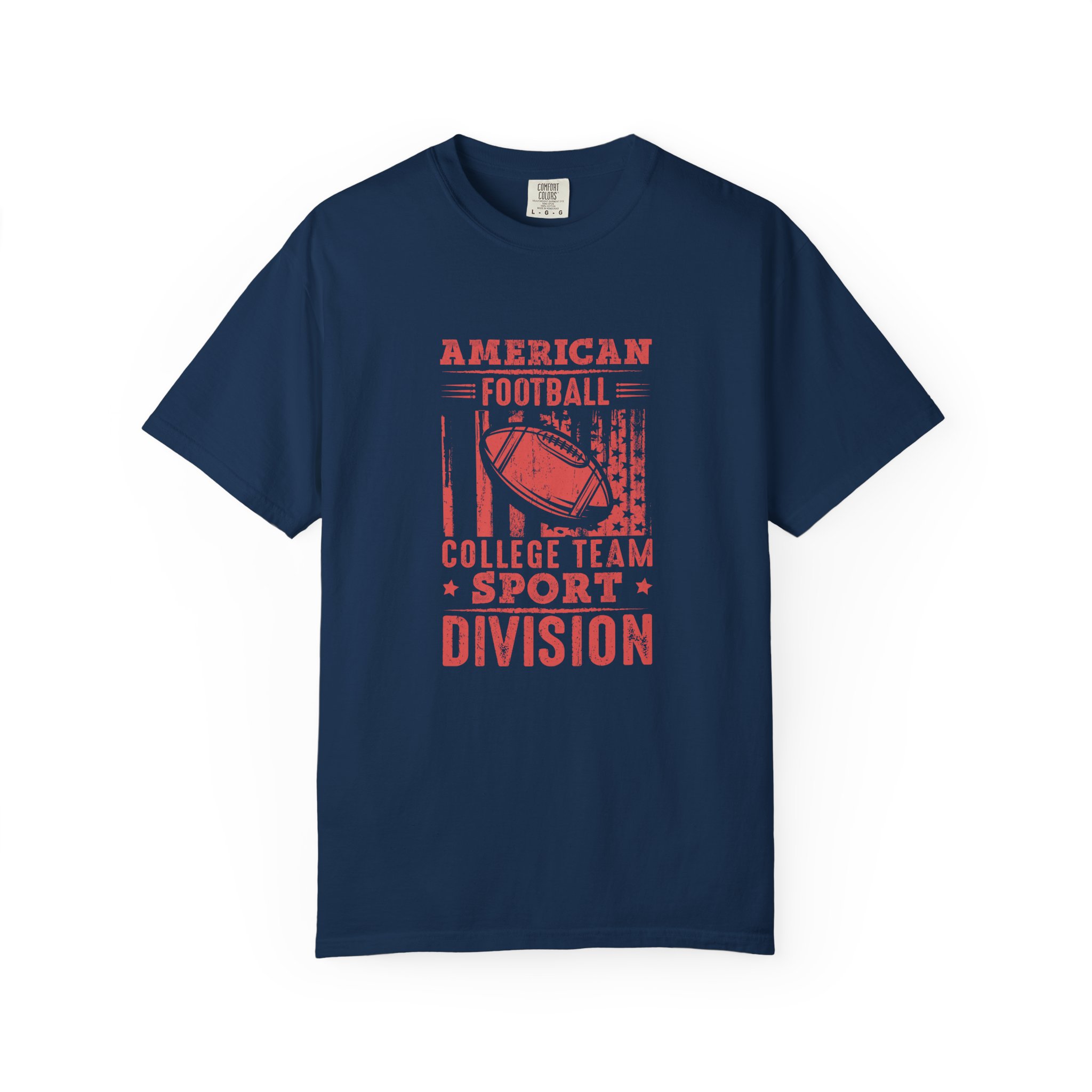 American Football College Team Unisex T-Shirt, Sporty Tee, Casual Wear, Game Day Outfit, Gift for Sports Lovers. - Image 49