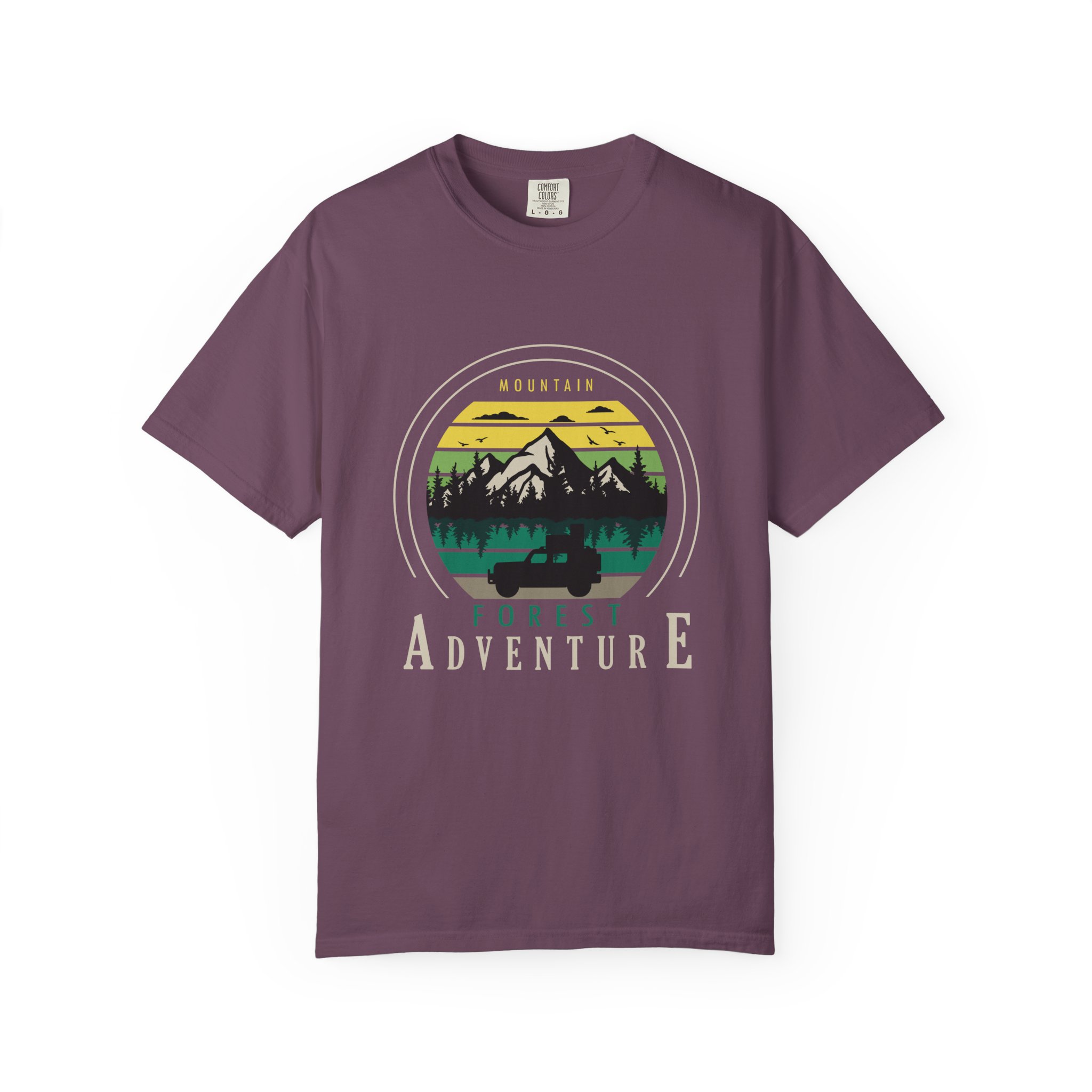 Adventure Forest Unisex T-shirt, Nature Lover Shirt, Travel Tee, Outdoor Apparel, Gift for Hikers, Casual Wear. - Image 9