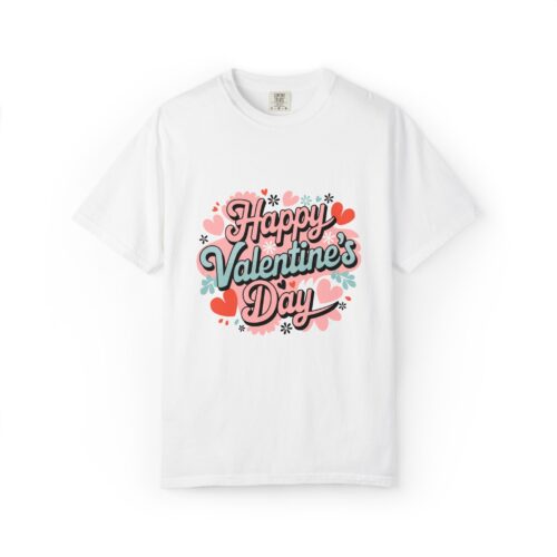 Happy Valentine's Day T-Shirt, Unisex Casual Tee, Love Shirt, Gift for Her/Him, Heart Graphic Tee, - Image 9